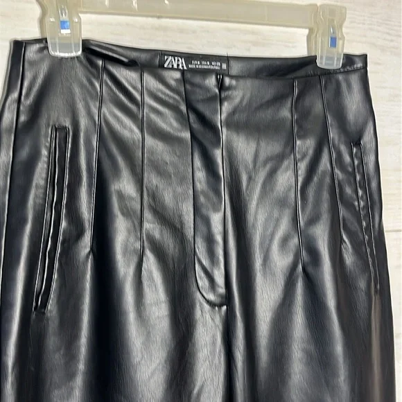 Zara faux leather pants - Picture 2 of 5